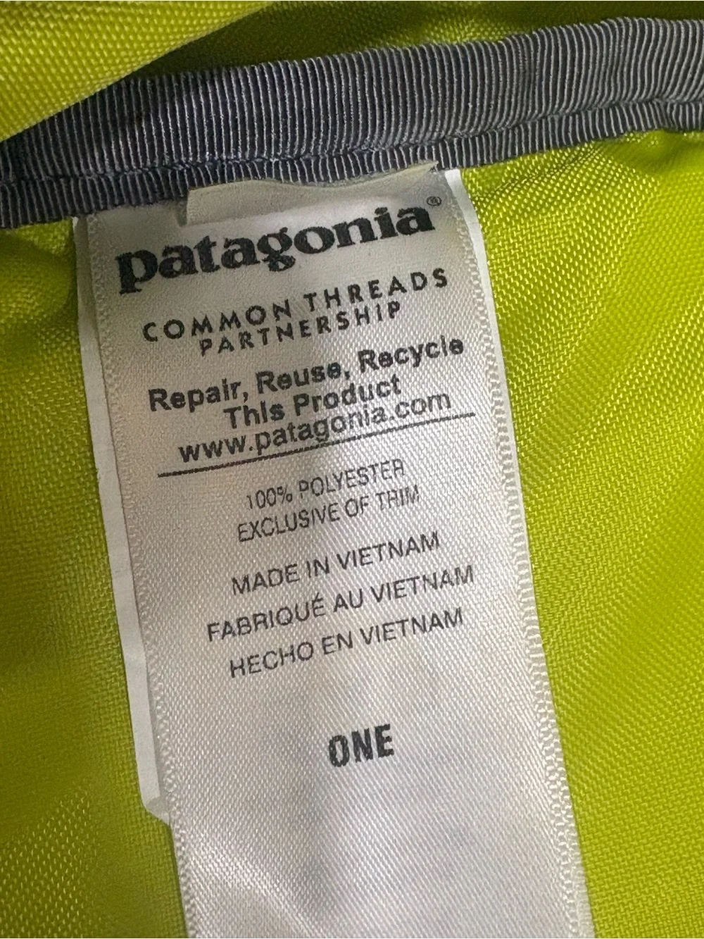 Patagonia Green Travel Backpack - Durable Everyday Pack